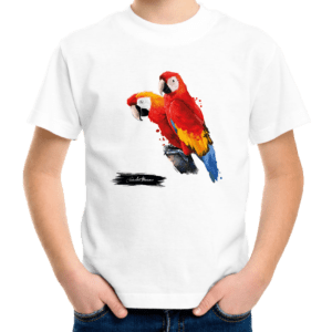 EE-085 SCARLET MACAW T-SHIRT